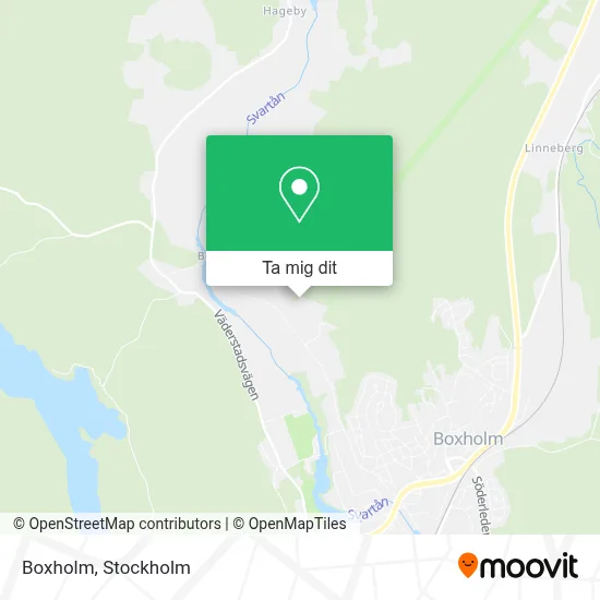 Boxholm karta