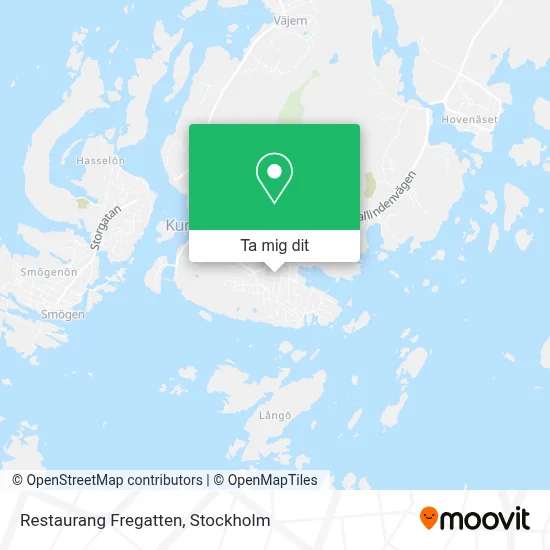 Restaurang Fregatten karta