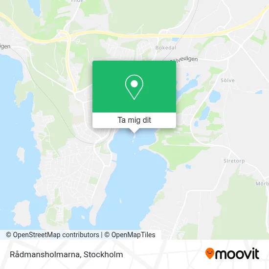 Rådmansholmarna karta