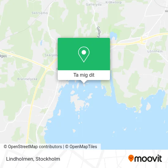 Lindholmen karta