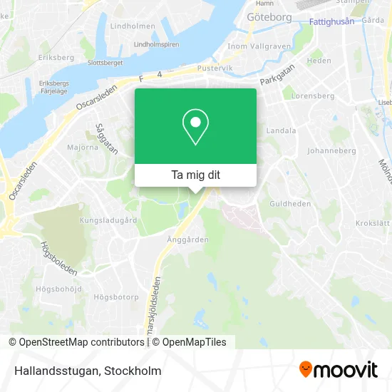 Hallandsstugan karta