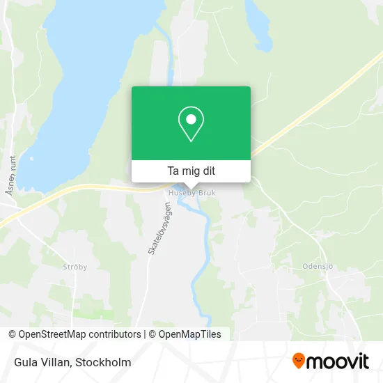 Gula Villan karta