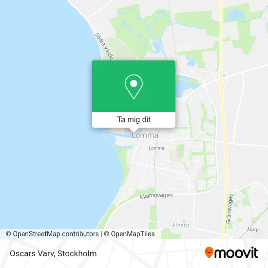 Oscars Varv karta