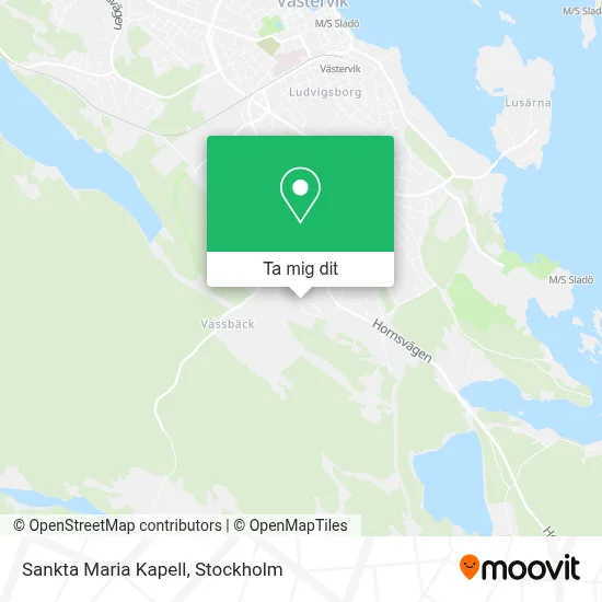 Sankta Maria Kapell karta