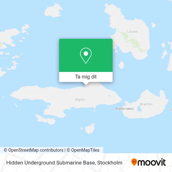 Hidden Underground Submarine Base karta