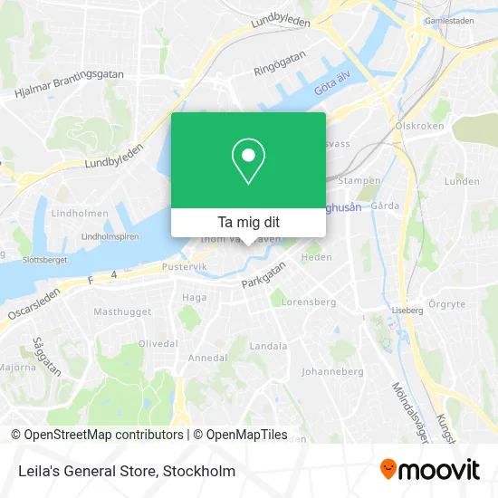 Leila's General Store karta