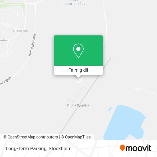 Long-Term Parking karta