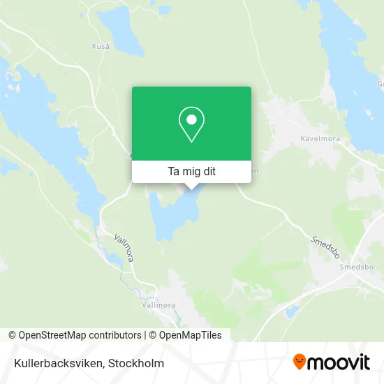 Kullerbacksviken karta