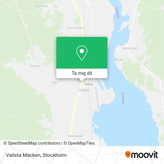 Vallsta Macken karta