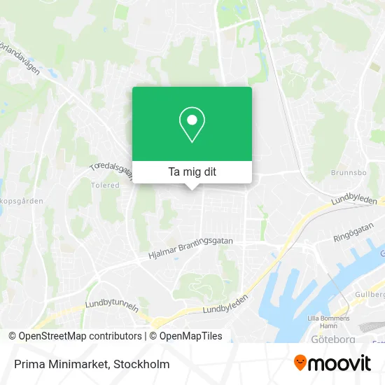 Prima Minimarket karta