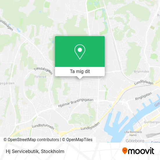 Hj Servicebutik karta