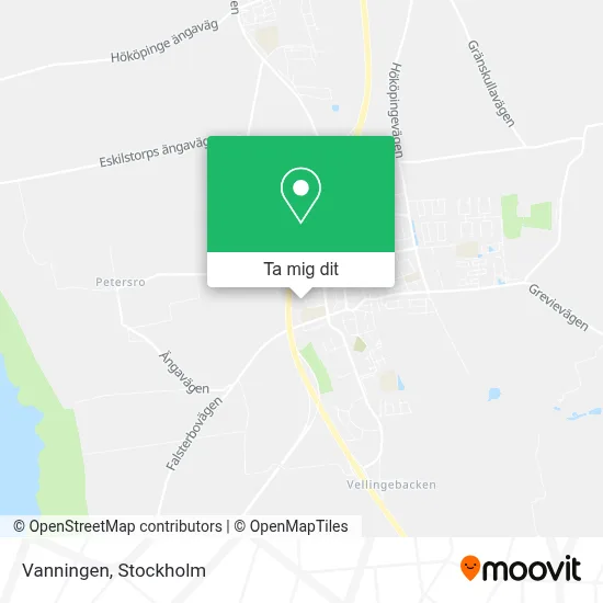 Vanningen karta
