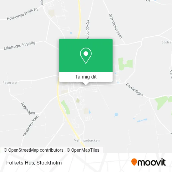 Folkets Hus karta