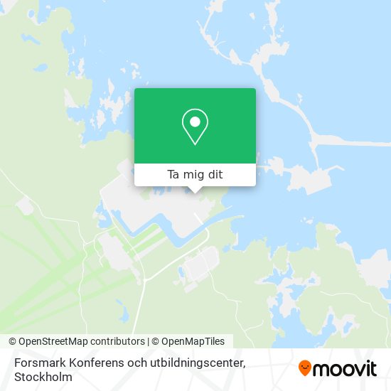 Forsmark Konferens och utbildningscenter karta