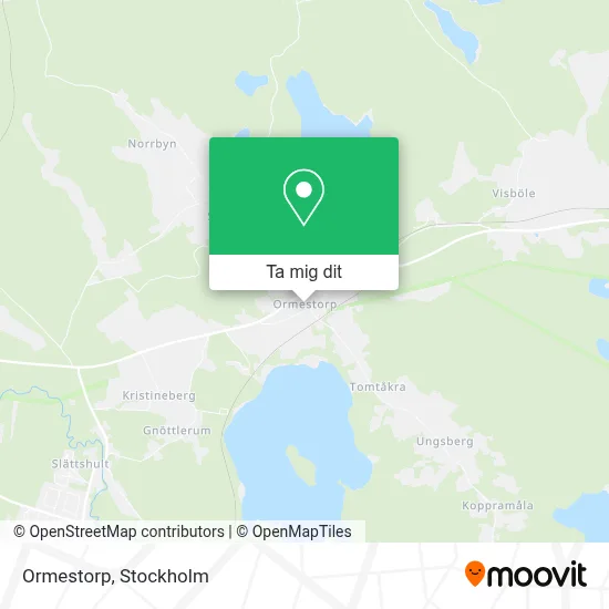 Ormestorp karta