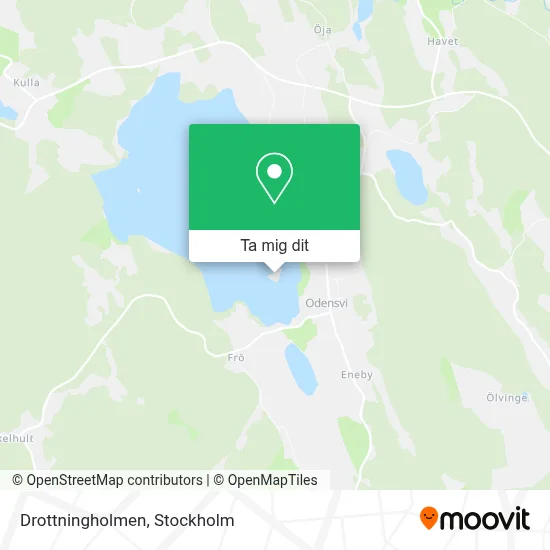 Drottningholmen karta