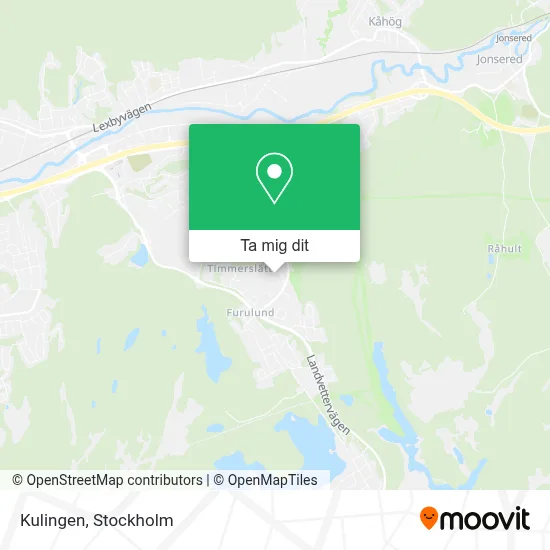 Kulingen karta