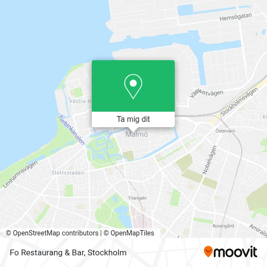 Fo Restaurang & Bar karta