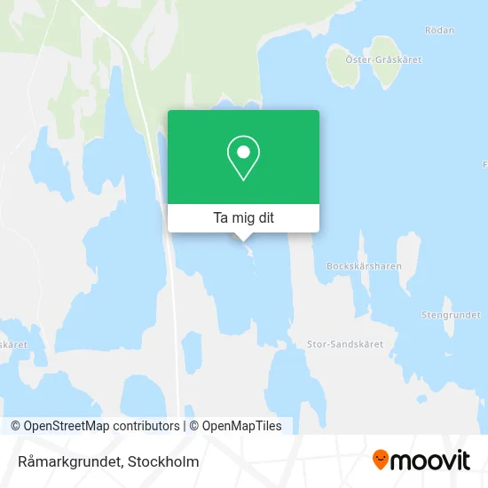 Råmarkgrundet karta