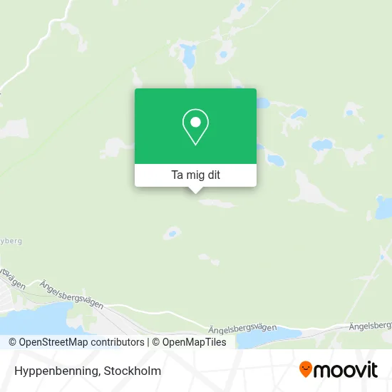Hyppenbenning karta