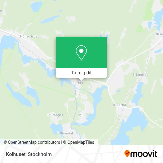 Kolhuset karta