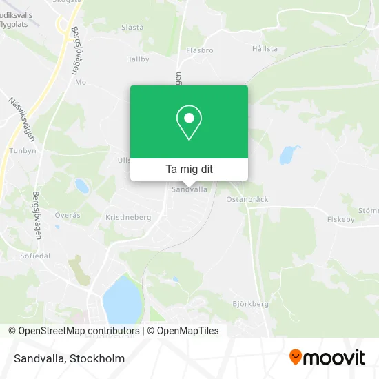 Sandvalla karta