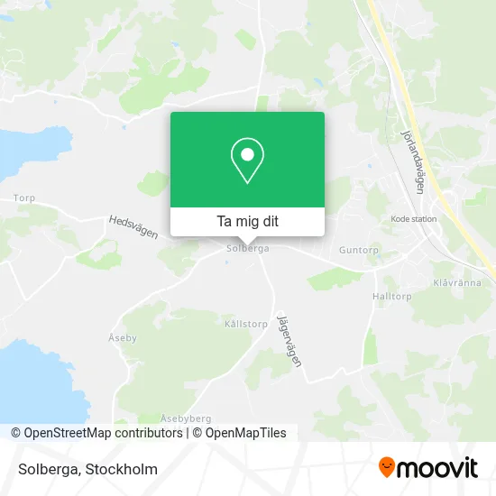 Solberga karta