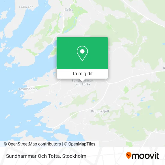 Sundhammar Och Tofta karta