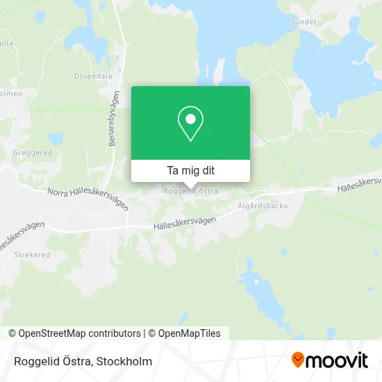 Roggelid Östra karta