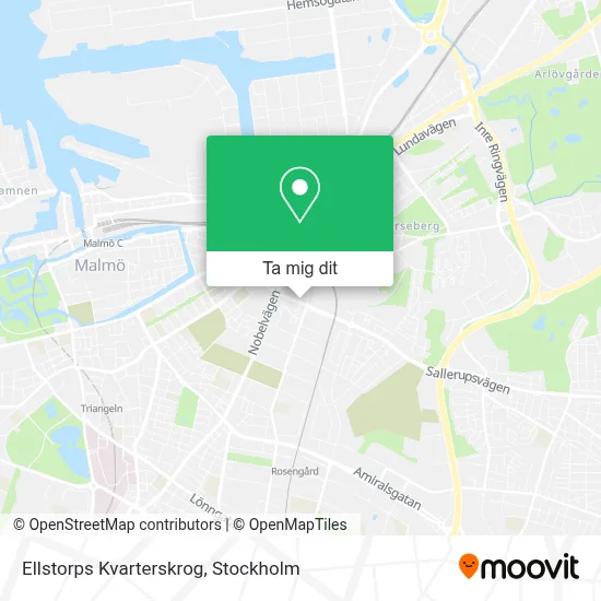 Ellstorps Kvarterskrog karta
