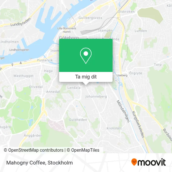 Mahogny Coffee karta