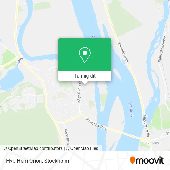 Hvb-Hem Orion karta