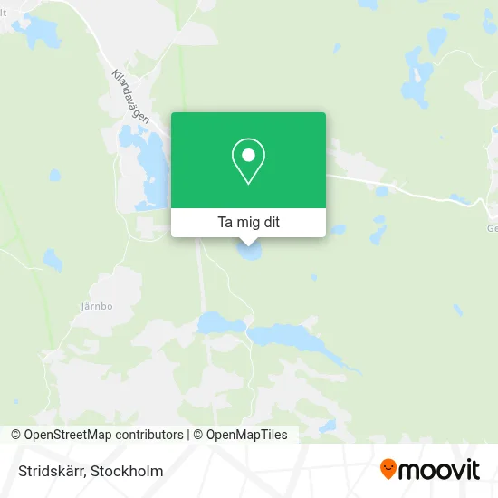 Stridskärr karta