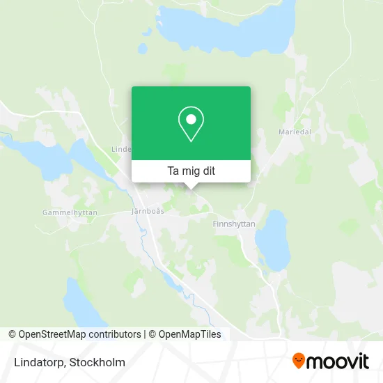 Lindatorp karta