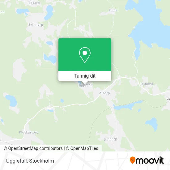Ugglefall karta