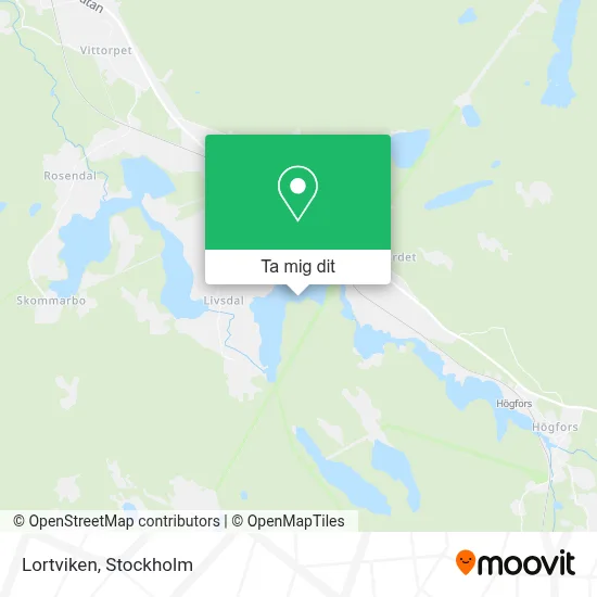 Lortviken karta