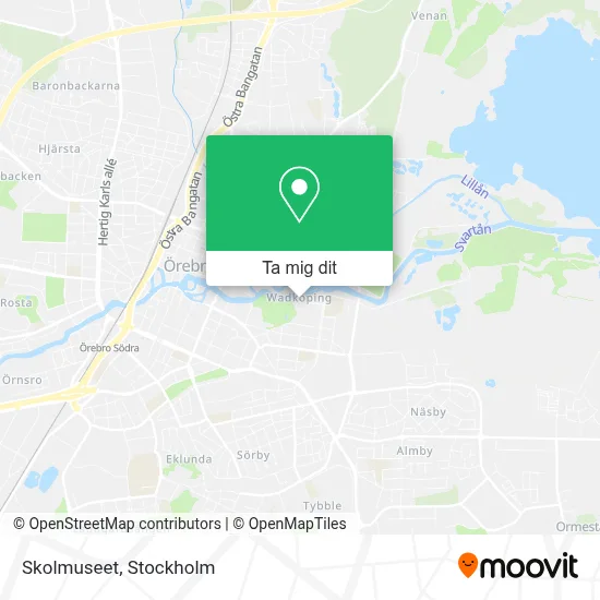 Skolmuseet karta