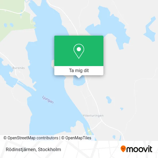 Rödinstjärnen karta