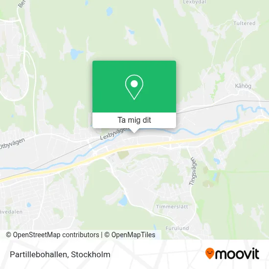 Partillebohallen karta