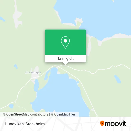 Hundviken karta