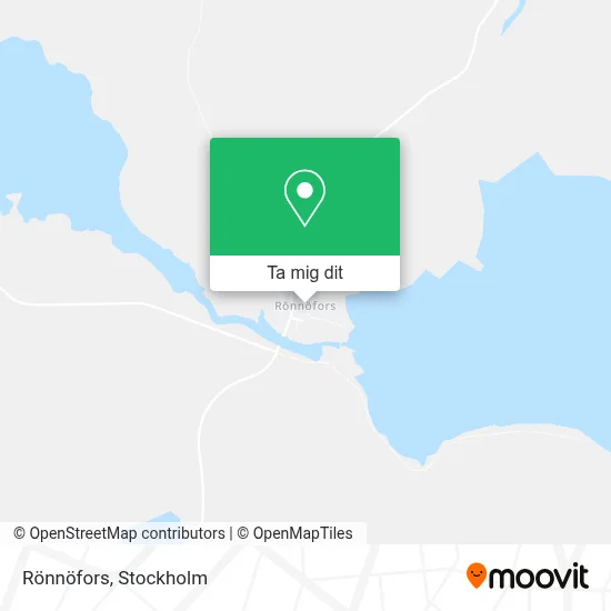 Rönnöfors karta