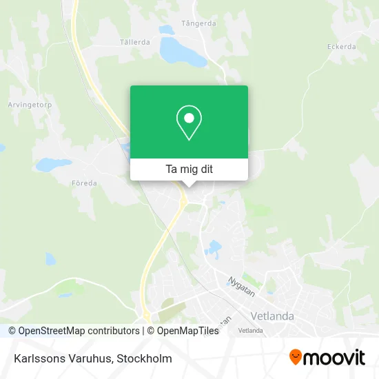Karlssons Varuhus karta