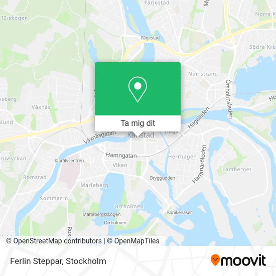 Ferlin Steppar karta