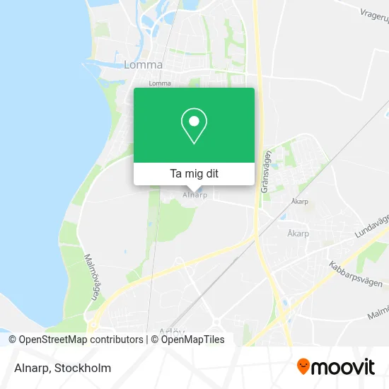 Alnarp karta