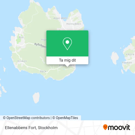 Ellenabbens Fort karta