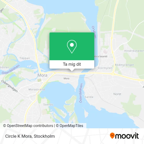 Circle K Mora karta