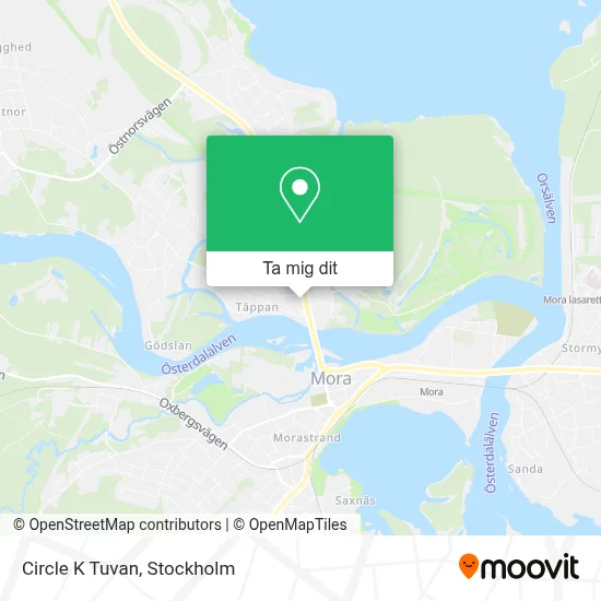 Circle K Tuvan karta