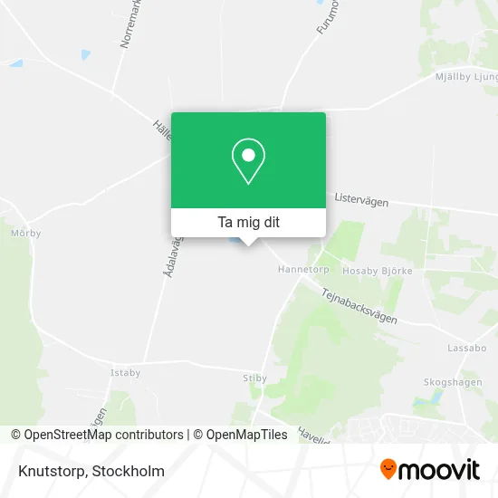 Knutstorp karta