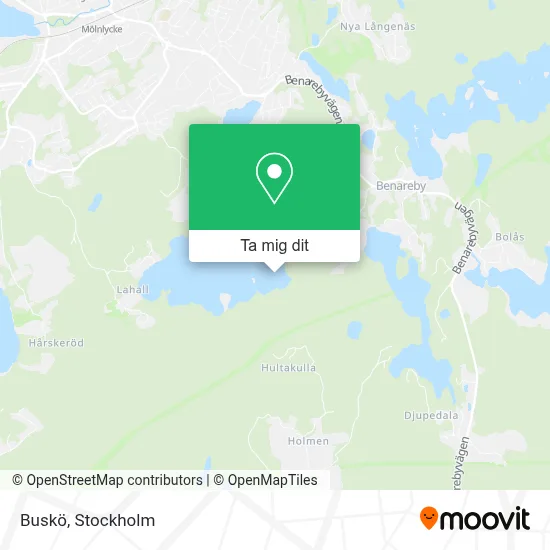 Buskö karta