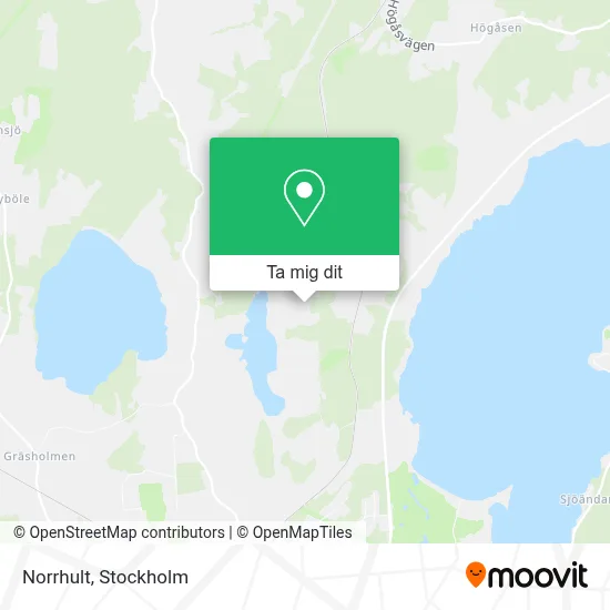 Norrhult karta